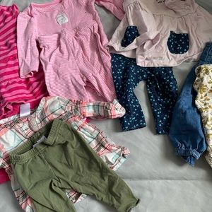 5 baby girls outfits